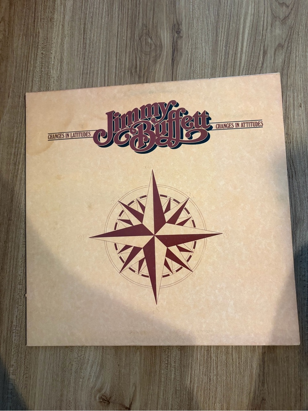 Jimmy Buffett 'Changes in Attitudes' Compass vintage vinyl record